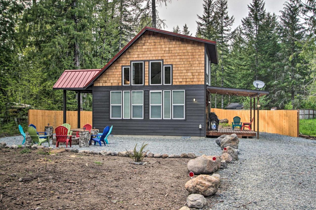 Cozy Cabin 5 Miles to Mt Rainier Natl Park! Ashford Zewnętrze zdjęcie