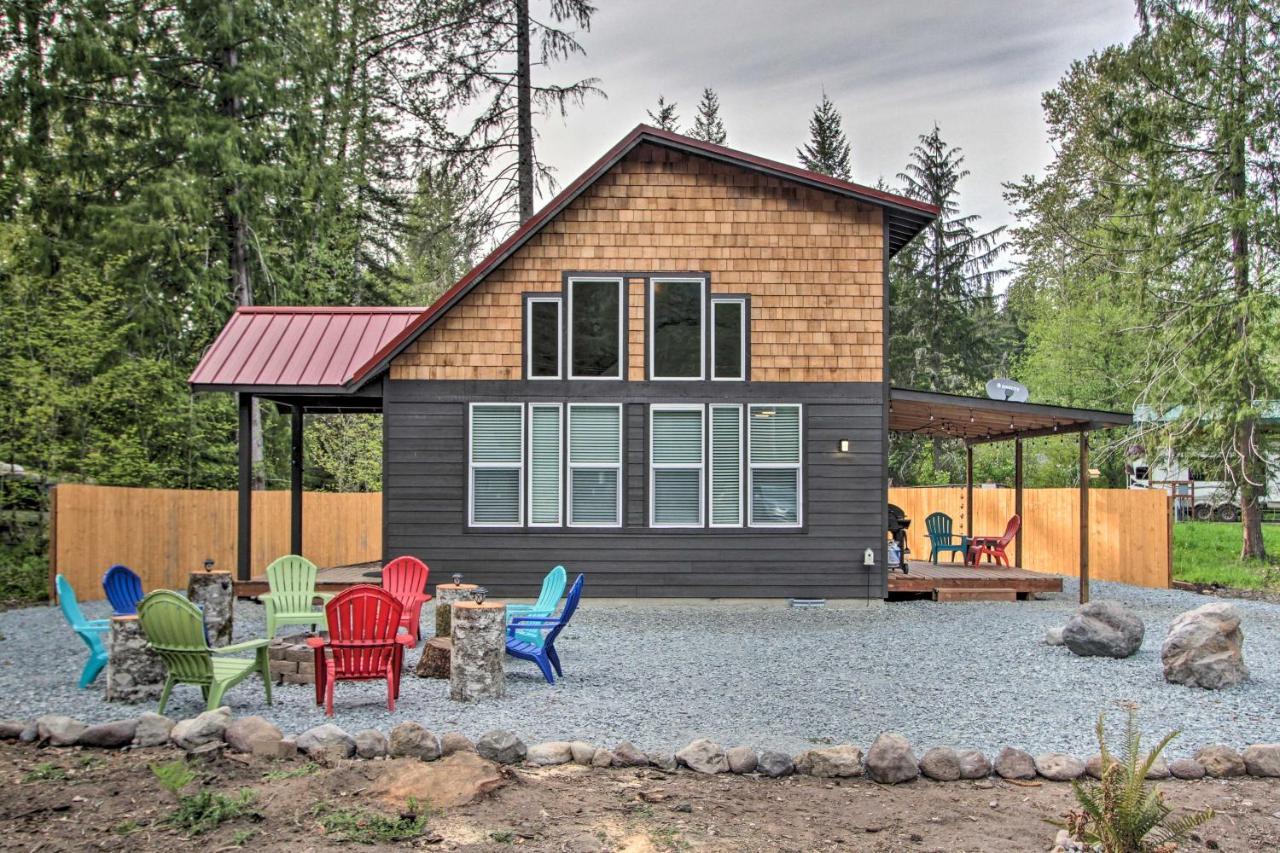 Cozy Cabin 5 Miles to Mt Rainier Natl Park! Ashford Zewnętrze zdjęcie