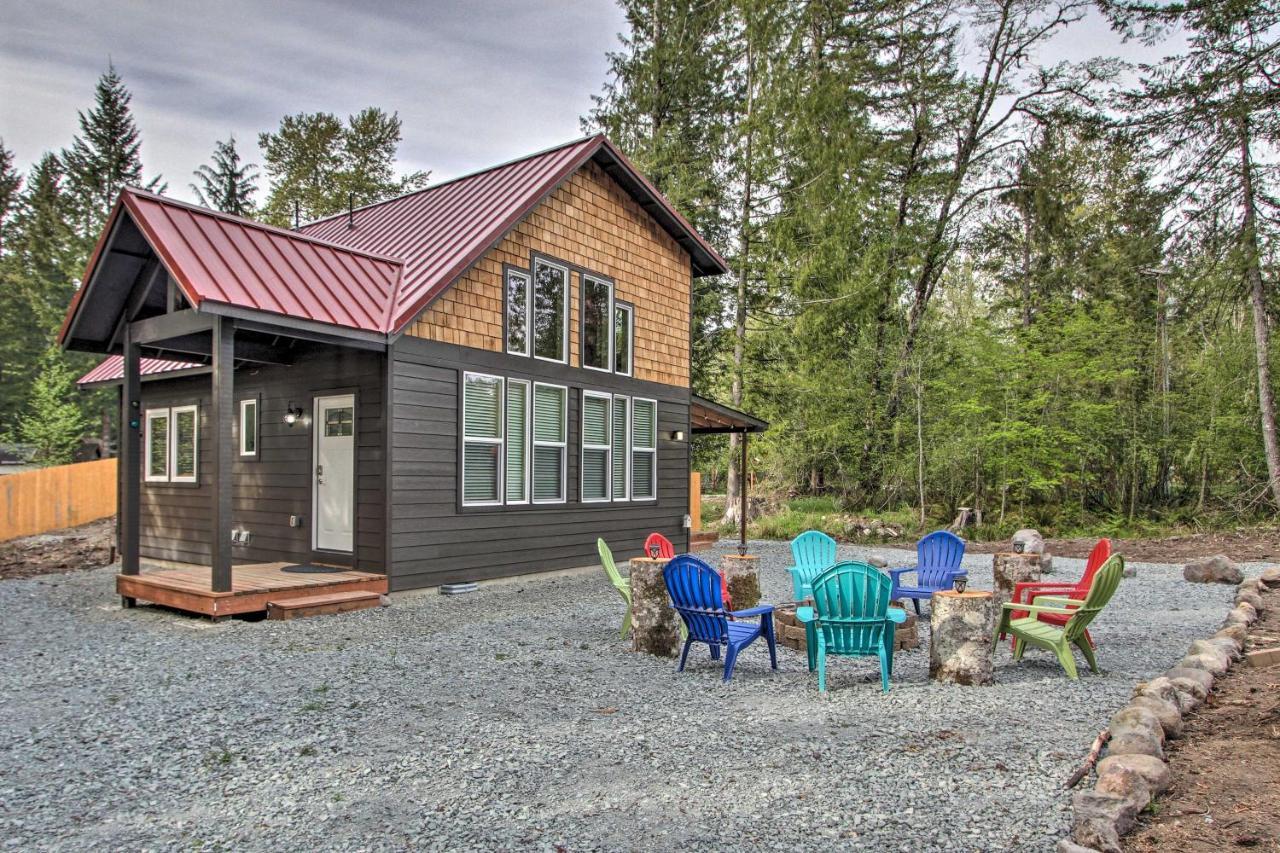 Cozy Cabin 5 Miles to Mt Rainier Natl Park! Ashford Zewnętrze zdjęcie